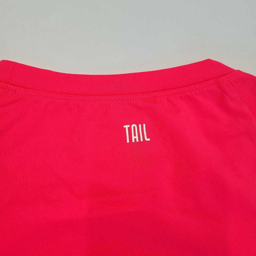Tail Shirt Women XS Pink Cropped Long Sleeve‎ Active Dance Mesh Vented Flaw - Picture 7 of 11